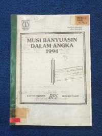 Image of MUSI BANYUASIN DALAM ANGKA 1994