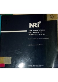 Image of NRI THE ALLOCATION OF LABOUR TO PERENNIAL CROPS_001