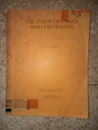 Image of OIL PALM DISEASES AND DISORDERS