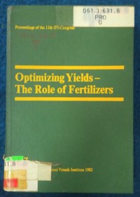 Image of OPTIMIZING YIELDS-THE ROLE OF FERTILIZERS