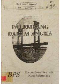 Image of PALEMBANG DALAM ANGKA 2003_001
