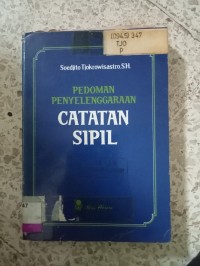 Image of PEDOMAN PENYELENGGARAAN CATATAN SIPIL