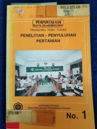 Image of PENELITIAN- PENYULUHAN PERTANIAN NO 1 NO 2 NO 3