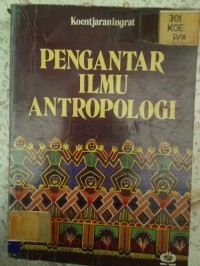 Image of PENGANTAR ILMU ANTROPOLOGI_