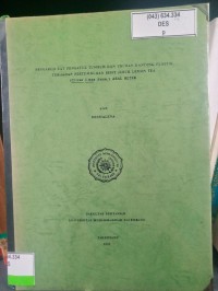 Image of pengaruh zat pengatur tumbuh dan ukuran kantong plastik
