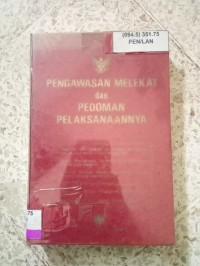Image of PENGAWASAN MELEKAT DAN PEDOMAN PELAKSANAANNYA