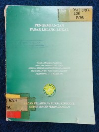 Image of PENGEMBANGAN PASAR LOKAL