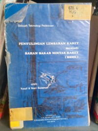 Image of PENYULINGAN LEMBARAN KARET MENJADI BAHAN BAKAR MINYAK
