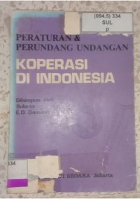 Image of PERATURAN DAN PERUNDANG UNDANGAN KOPERASI DI INDONESIA__001