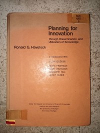 Image of PLANNING FOR INNOVATION