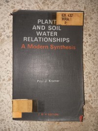 Image of plant and soil water relationships