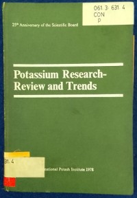 Image of POTASSIUM RESEARCH REVIEW AND TRENDS