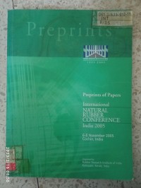Image of PREPRINTS NATURAL RUBBER CONFERENCE