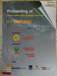 Image of PROCEEDING OF SECOND ADDED VALUE OF ENERGY RECOURCES_