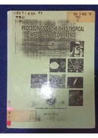 Image of Proceedings of the third tropical weed science conference