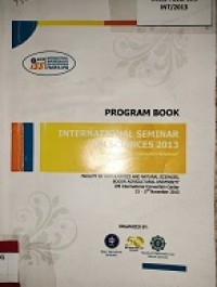 Image of PROGRAM BOOK INTERNATIONAL SEMINAR ON SCIENCES 2013