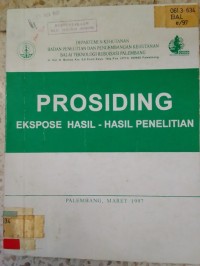 Image of PROSIDING EKSPOSE HASIL - HASIL PENELITIAN_