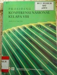 Image of PROSIDING KONFERENSI NASIONAL KELAPA VIII