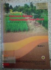 Image of PROSIDING SIMPOSIUM NASIONAL PENDAYAGUNAAN TANAH MASAM