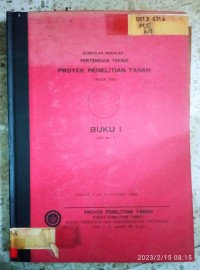 Image of PROYEK PENELITIAN TANAH(1)