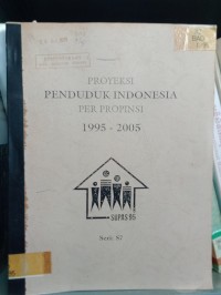 Image of PROYEKSI PENDUDUK INDONESIA PER PROVINSI 1995-2005