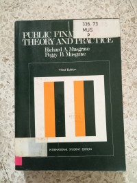 Image of PUBLIC FINANCE IN THEORY AND PRACTICE