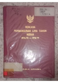 Image of RENCANA PEMBANGUNAN LIMA TAHUN KEDUA 1974_75-1978_79(3)_001