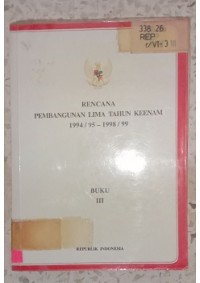 Image of RENCANA PEMBANGUNAN LIMA TAHUN KEENAM 1994_95-1998_99(3)_001