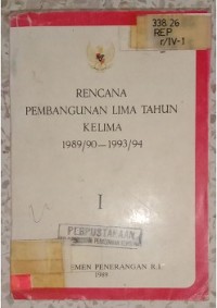 Image of RENCANA PEMBANGUNAN LIMA TAHUN KEENAM 1994_95-1998_99(4)_001