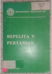 Image of REPELITA V PERTANIAN__001