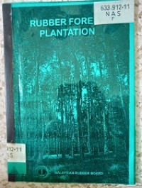 Image of rubber forest plantation