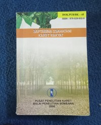 Image of SAPATABINA USAHATANI KARET RAKYAT