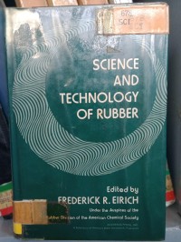 Image of SCIENCE AND TECHNOLOGY OF RUBBER