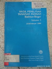 Image of SEMINAR HASIL PENELITIAN TANAMAN PANGAN BALITTAN BOGOR(1)