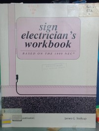 Image of sign electrician workbook