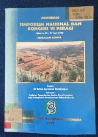 Image of SIMPOSIUM NASIONAL DAN KONGRES VI PERAGI