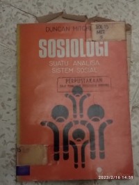 Image of SOSIOLOGI SUATU ANALISA SISTEM NASIONAL