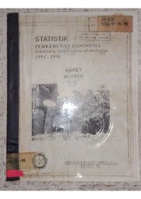 Image of STATISTIK PERKEBUNAN INDONESIA 1994-1996_001