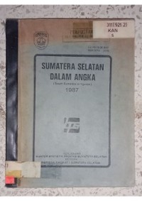 Image of SUMATERA SELATAN DALAM ANGKA__001