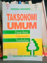 Image of TAKSONOMI UMUM DASAR