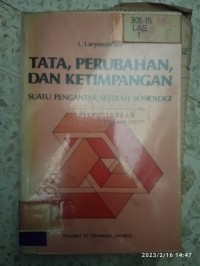 Image of TATA,PERUBAHAN DAN KETIMPANGAN