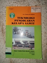 Image of TEKNOLOGI PENGOLAHAN KELAPA SAWIT