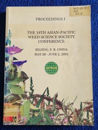 Image of THE  18TH ASIAN-PACIFIC WEED SCIENCE SOCIETY CONFERENCE_