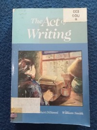 Image of The Act of Writing