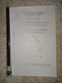 Image of THE BIO ECONOMIC MODELLING OF AGROFORESTRY SYSTEMS