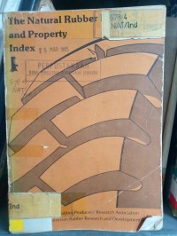 Image of the natural rubber formulary and property index_