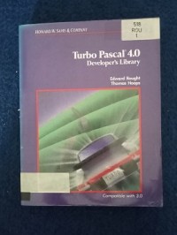 Image of TURBO PASCAL 4.0 DEVELOPER_S LIBRAR