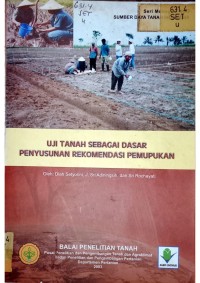 Image of UJI TANAH SEBAGAI DASAR PENYUSUNAN REKOMENDASI PEMUPUKAN_001