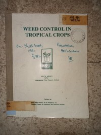 Image of WEED CONTROL IN TROPICAL CROPS