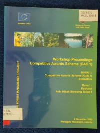 Image of Workshop Proceedings Competitive Awards Scheme (CAS 1 )  BOOK II